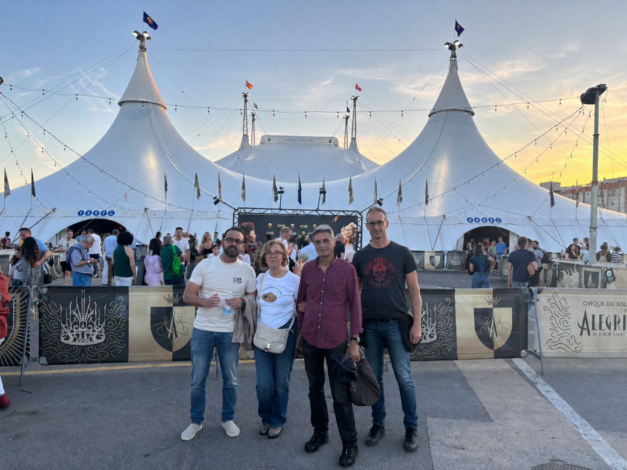 Cirque di soleil Alegria familia