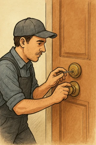 Desperfectos compraventa inmueble cerrajero