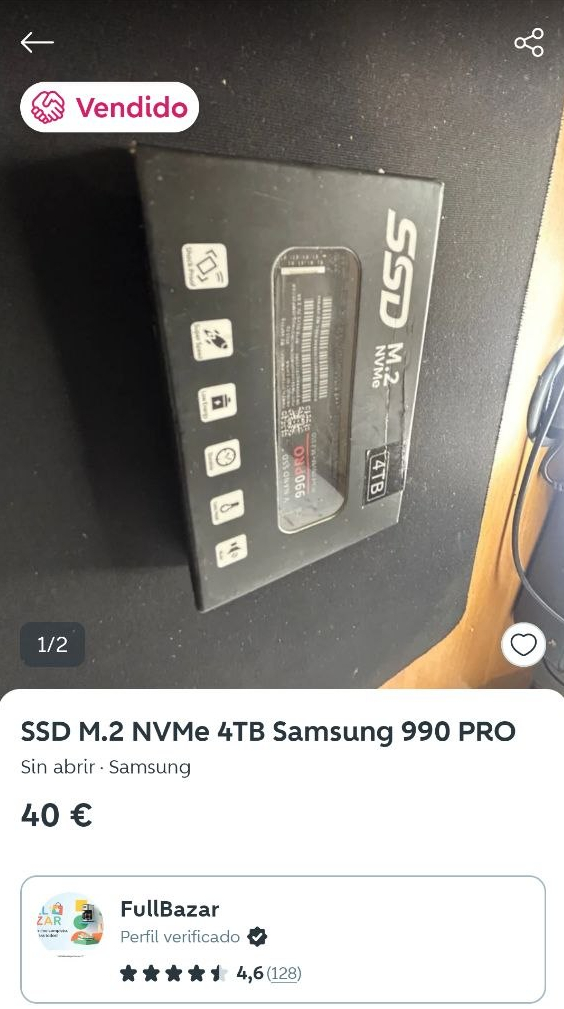 Estafado en Wallapop anuncio fullbazar