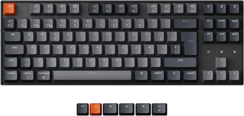 Keychron K8 panoramica